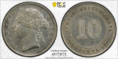 1900 10C KM-11  Ag N1