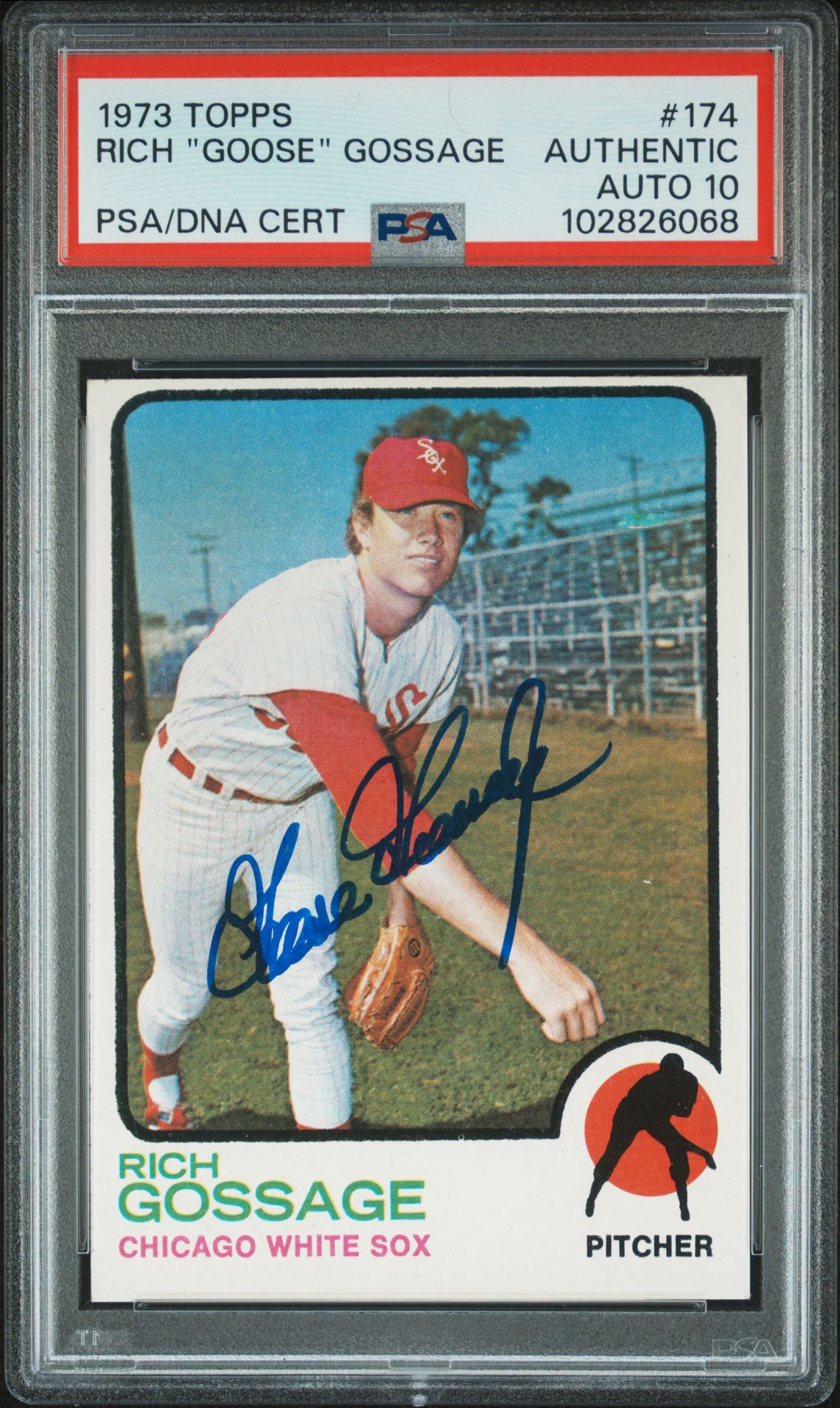 1973 Topps TOPPS #174 Rich "Goose" Gossage front