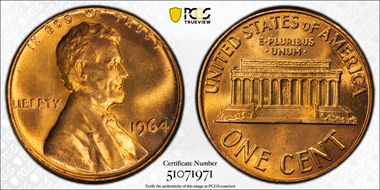 1964 1C MS67RD