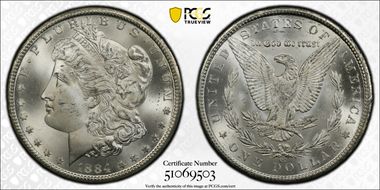 1884-CC $1 MS65