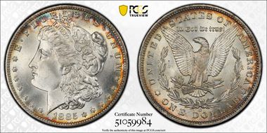 1885-O $1 MS67
