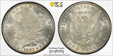 1880-CC $1 MS63