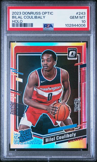 2023 Panini Donruss Optic Holo #243 Bilal Coulibaly front