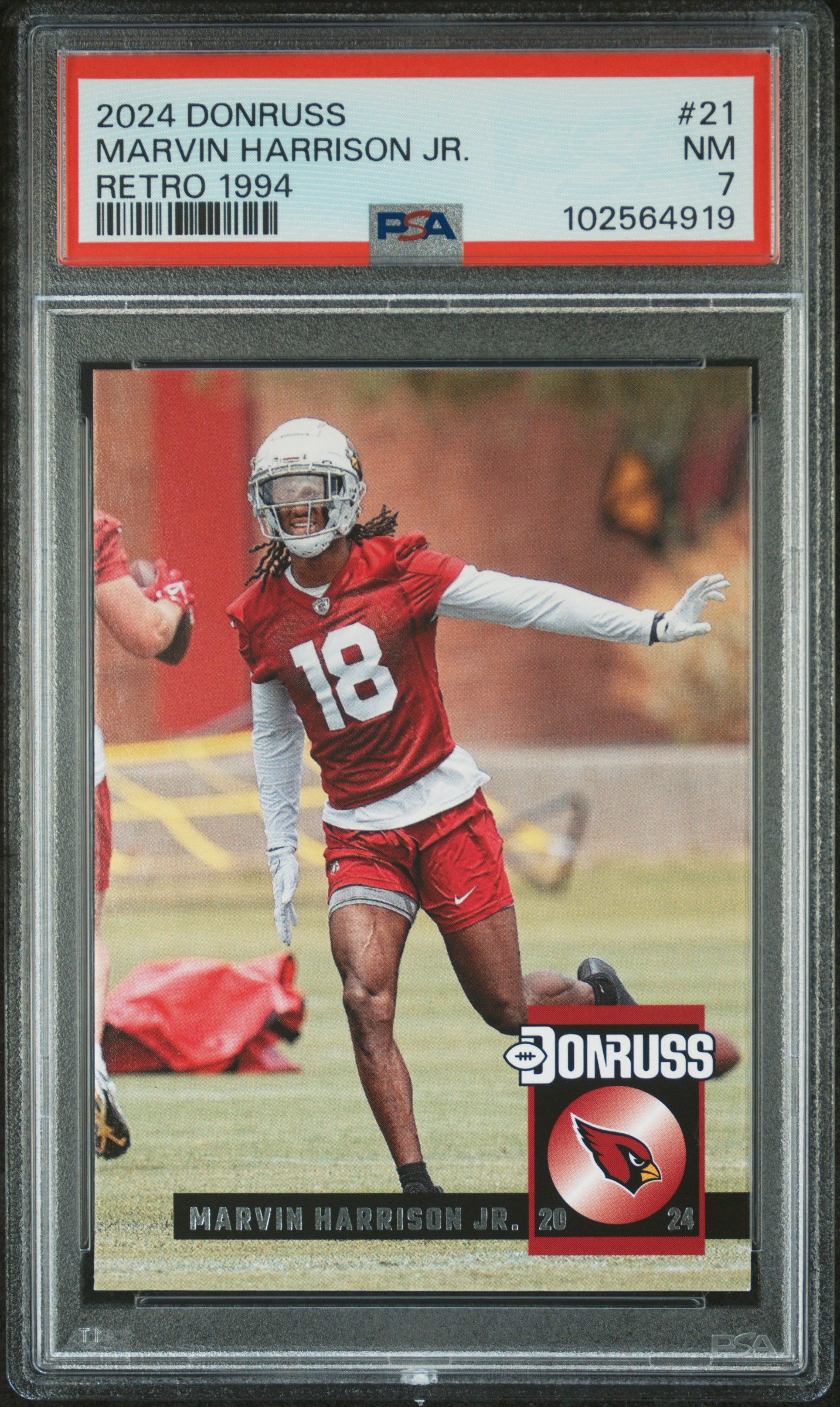 2024 Panini Donruss Retro 1994 Marvin Harrison Jr. #21 Nm 7 front