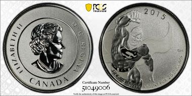 2015 $20 Superman SP69