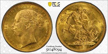 1882-S Sov S-3858E St. George MS63