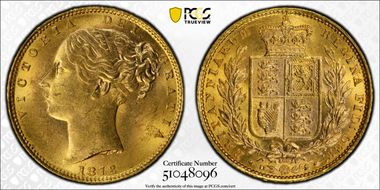 1872 Sov S-3853B Shield MS64