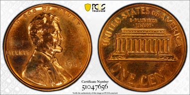 1963 1C PR64RD
