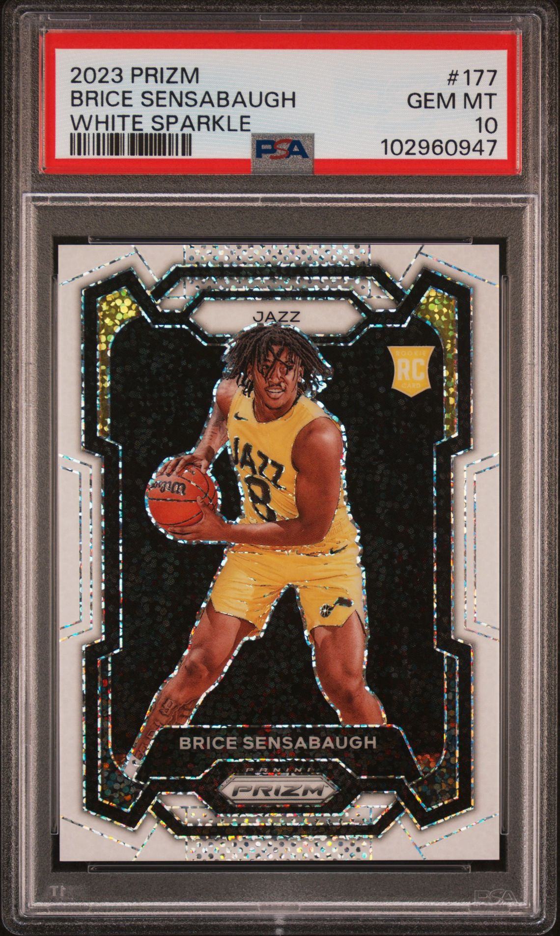 2023 Panini Panini Prizm #177 Brice Sensabaugh front