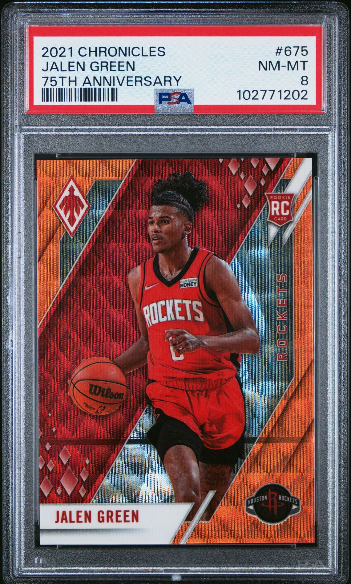 2021 Panini PANINI CHRONICLES 75TH ANNIVERSARY #675 Jalen Green front
