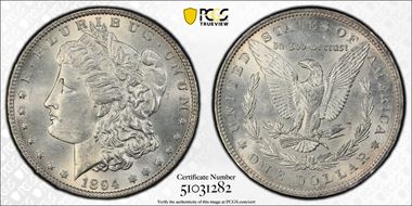 1894 $1 MS61