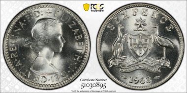1963(m) 6D KM-58 Ag PR67
