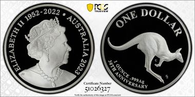 2023-C $1 Mob of Thirty Ag PR70DCAM