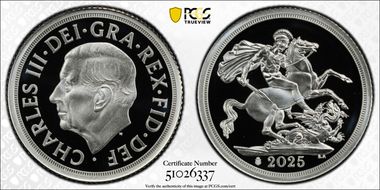 2025 Sov St. George Ag w/ Privy PR70DCAM