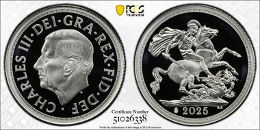 2025 Sov St. George Ag w/ Privy PR70DCAM