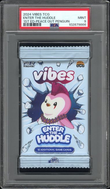 Vibes - 2024 Enter The Huddle Pack PSA 9 Fair Drop Entry