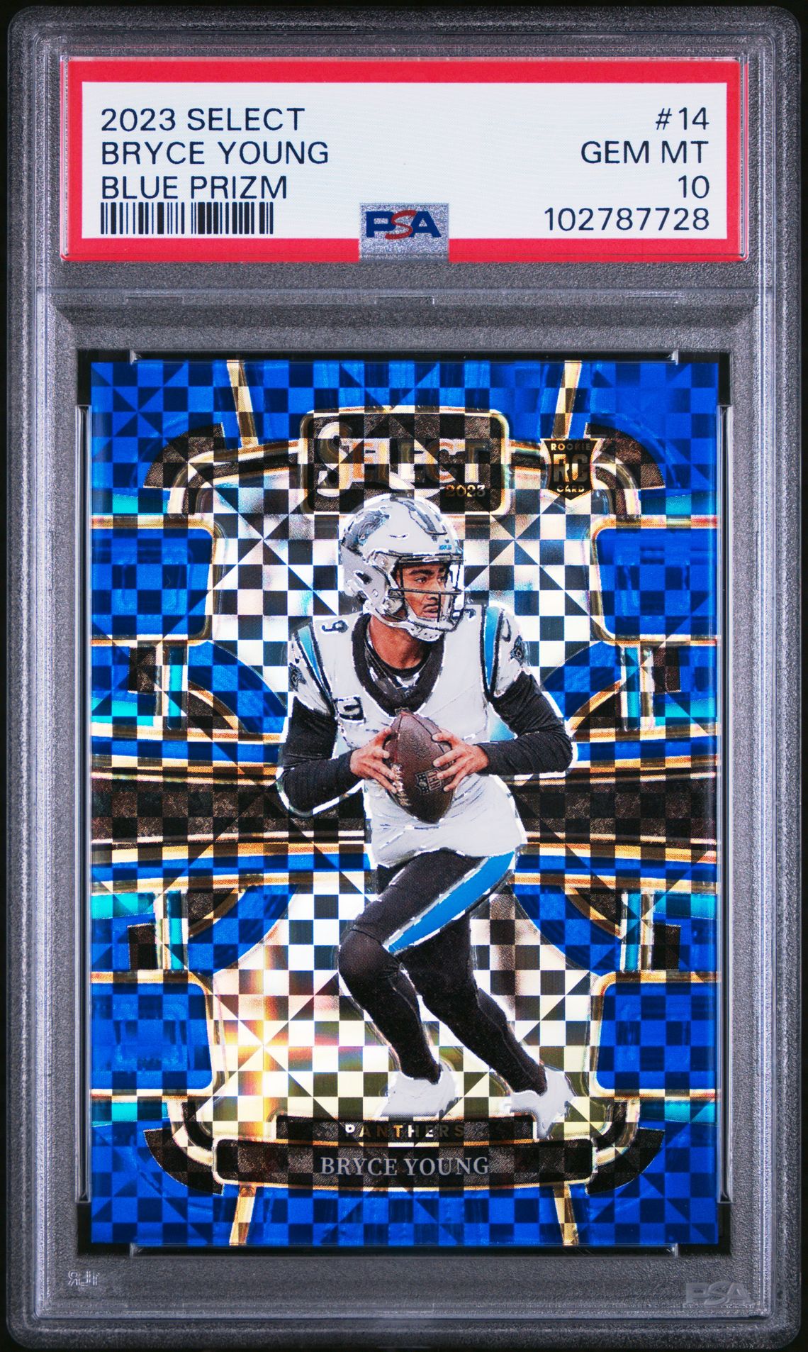 2023 Panini Panini Select GOLD PRIZM #14 Bryce Young front