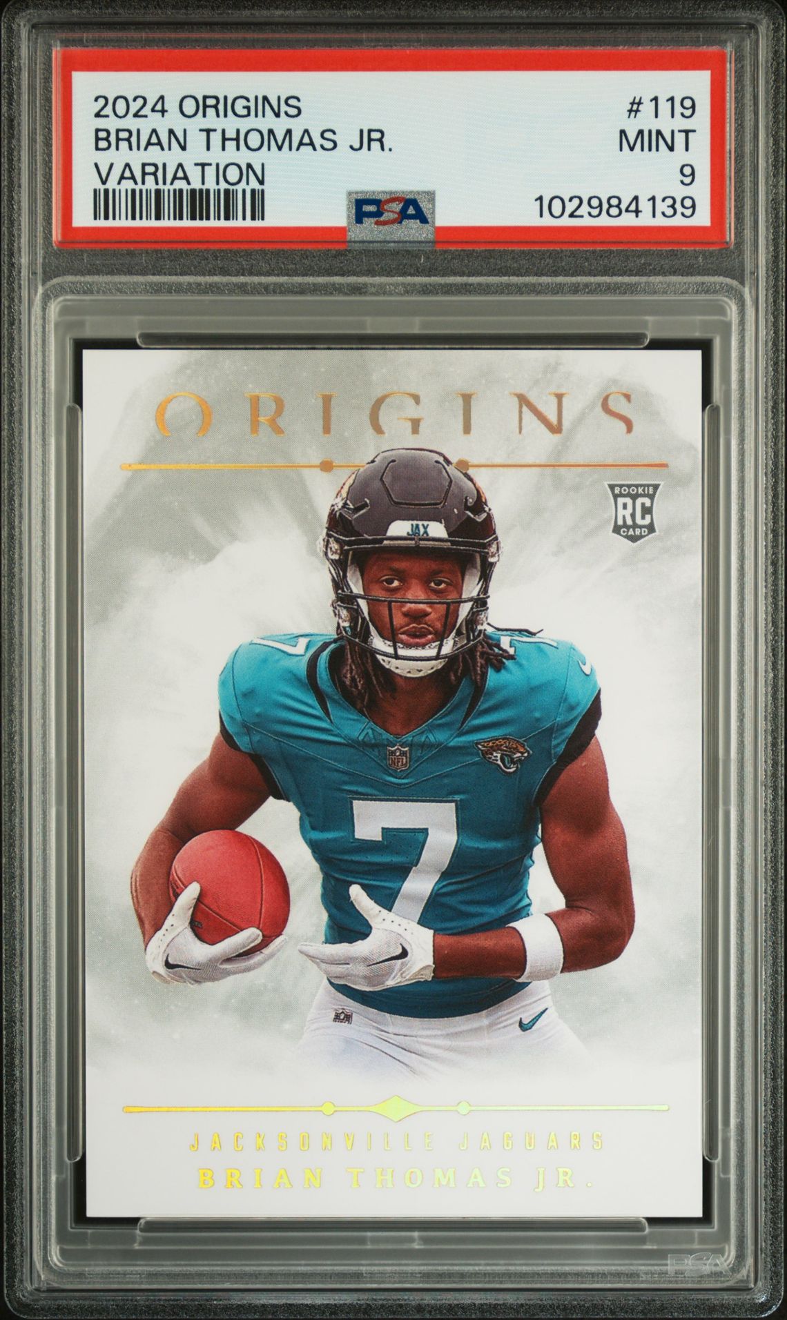 2024 Panini PANINI ORIGINS VARIATION #119 Brian Thomas Jr. front