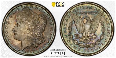 1892-O $1 MS64