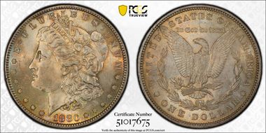 1880 $1 MS64