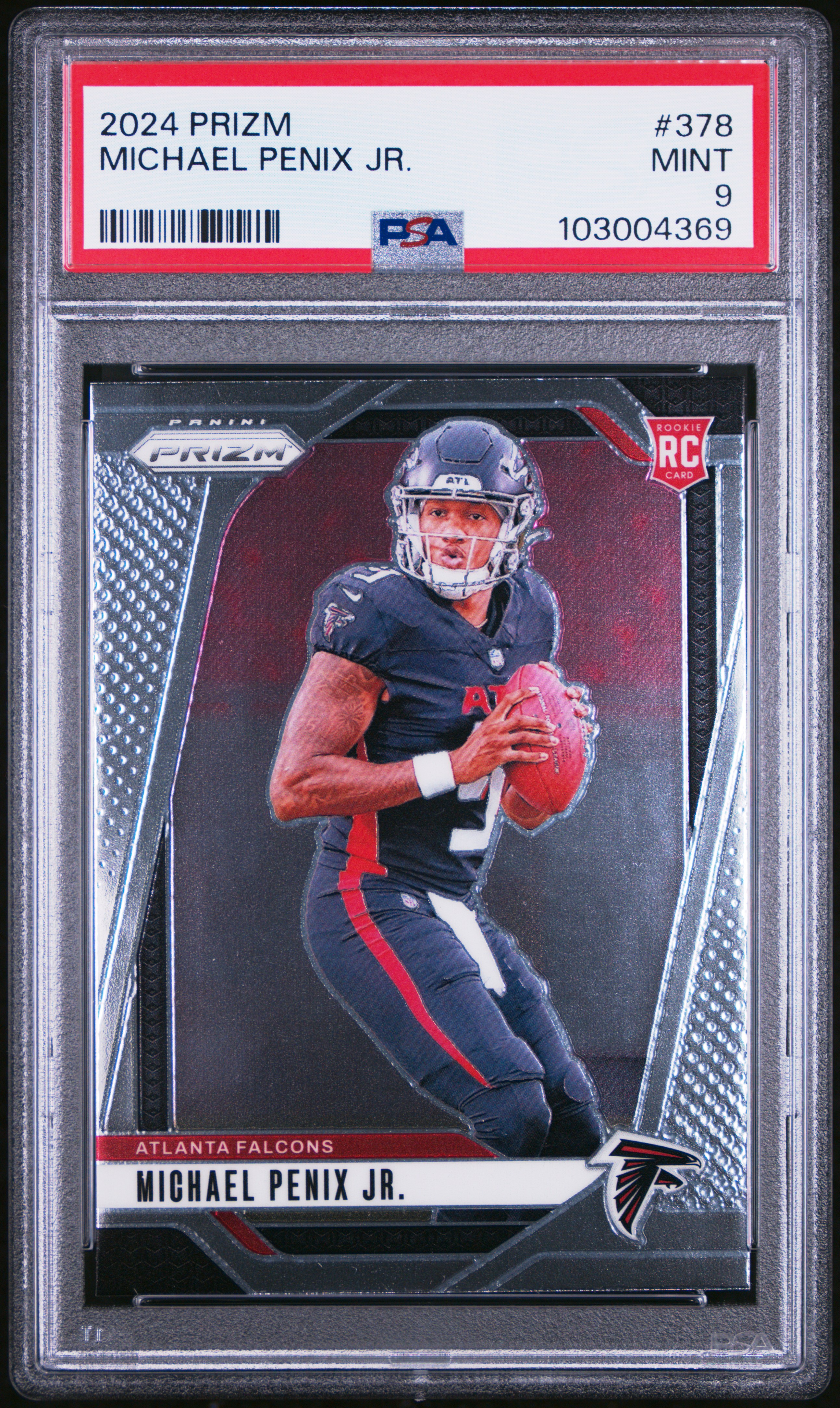2024 Panini Prizm Michael Penix Jr. #378 Mint 9 front