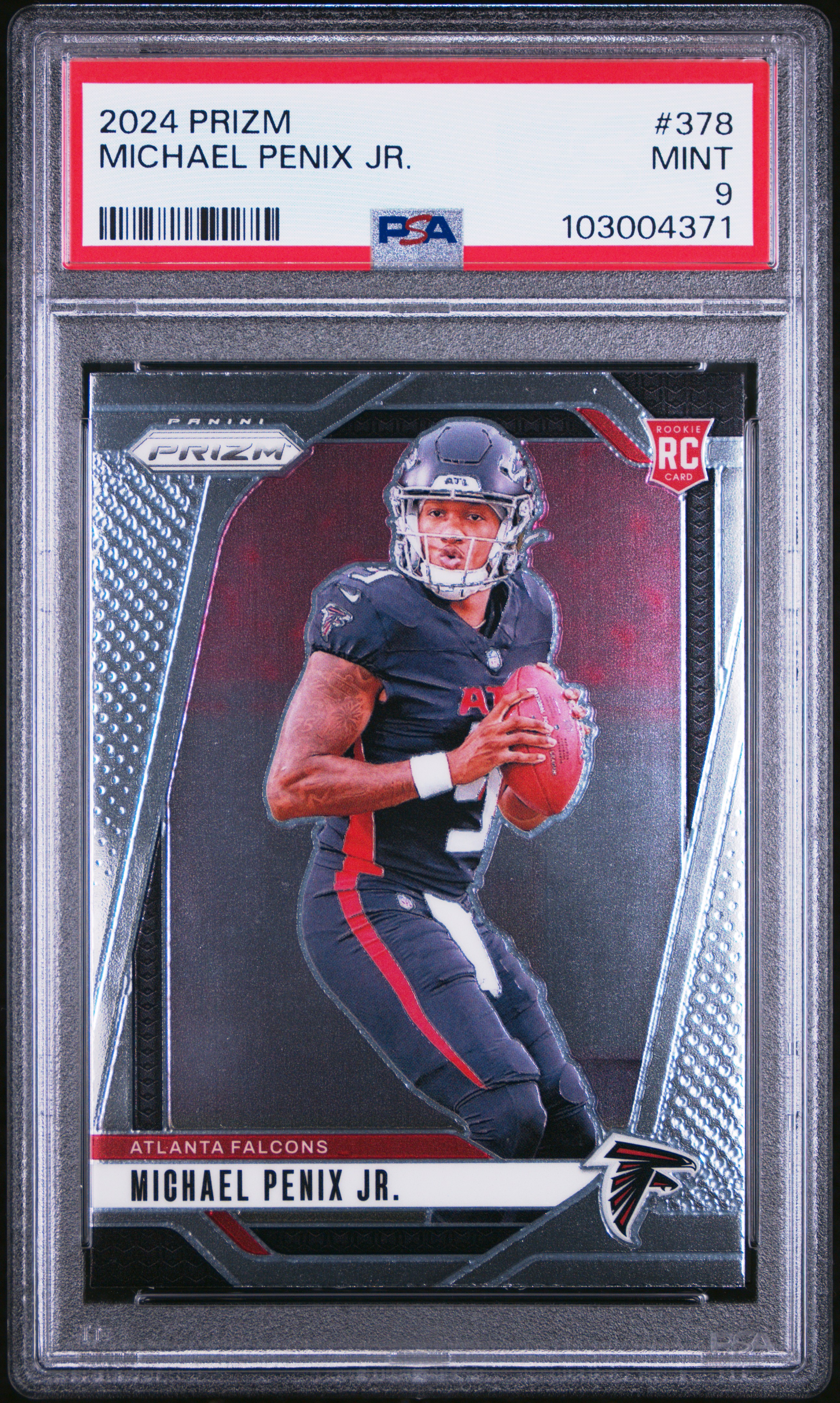 2024 Panini Prizm Michael Penix Jr. #378 Mint 9 front