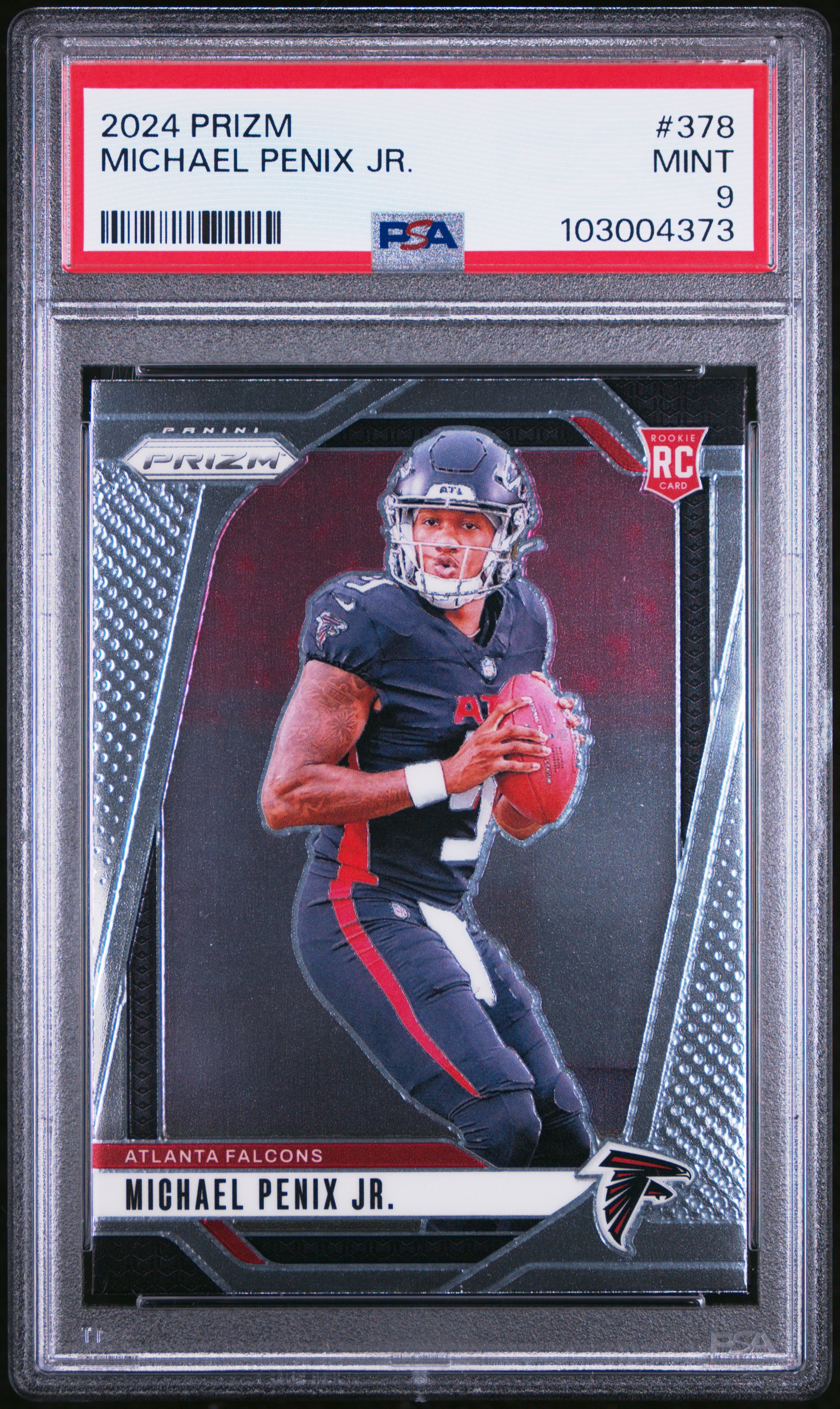 2024 Panini Prizm Michael Penix Jr. #378 Mint 9 front