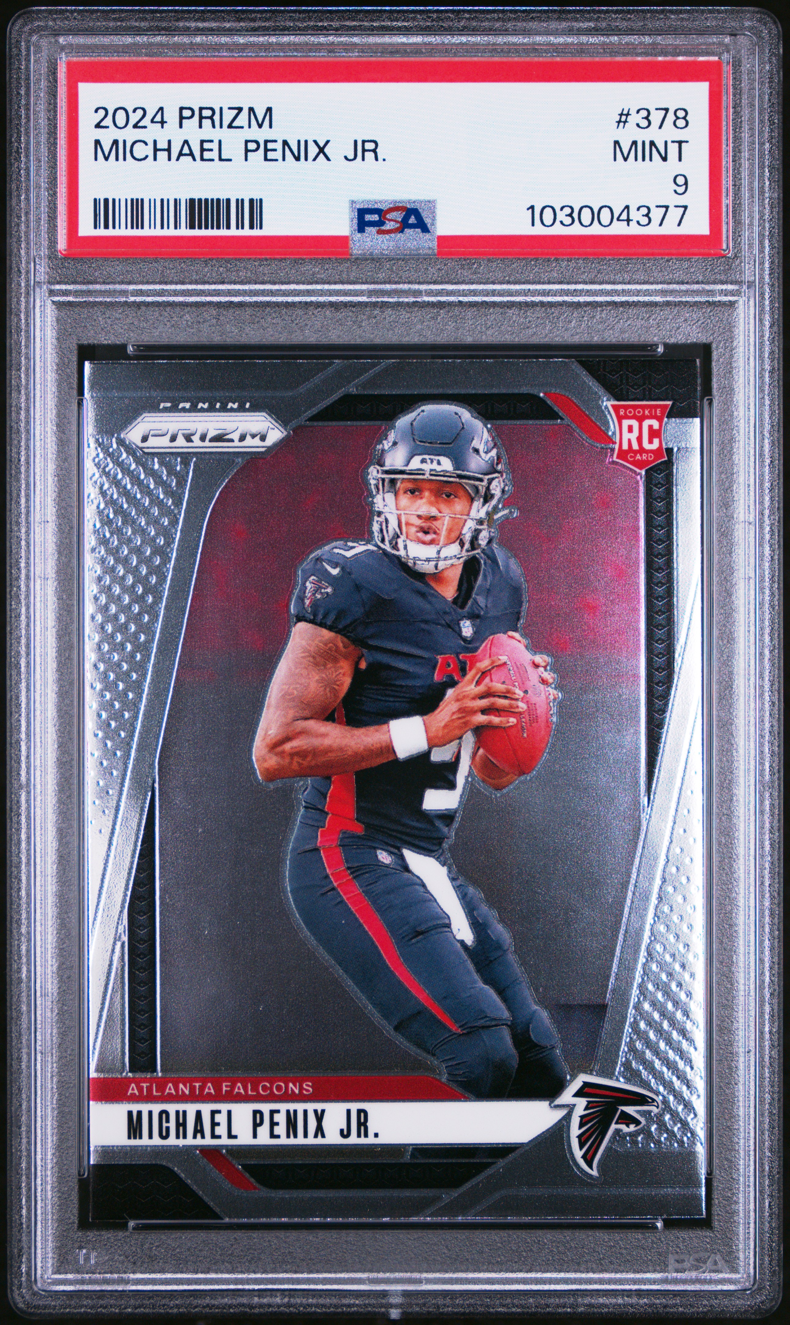 2024 Panini Prizm Michael Penix Jr. #378 Mint 9 front