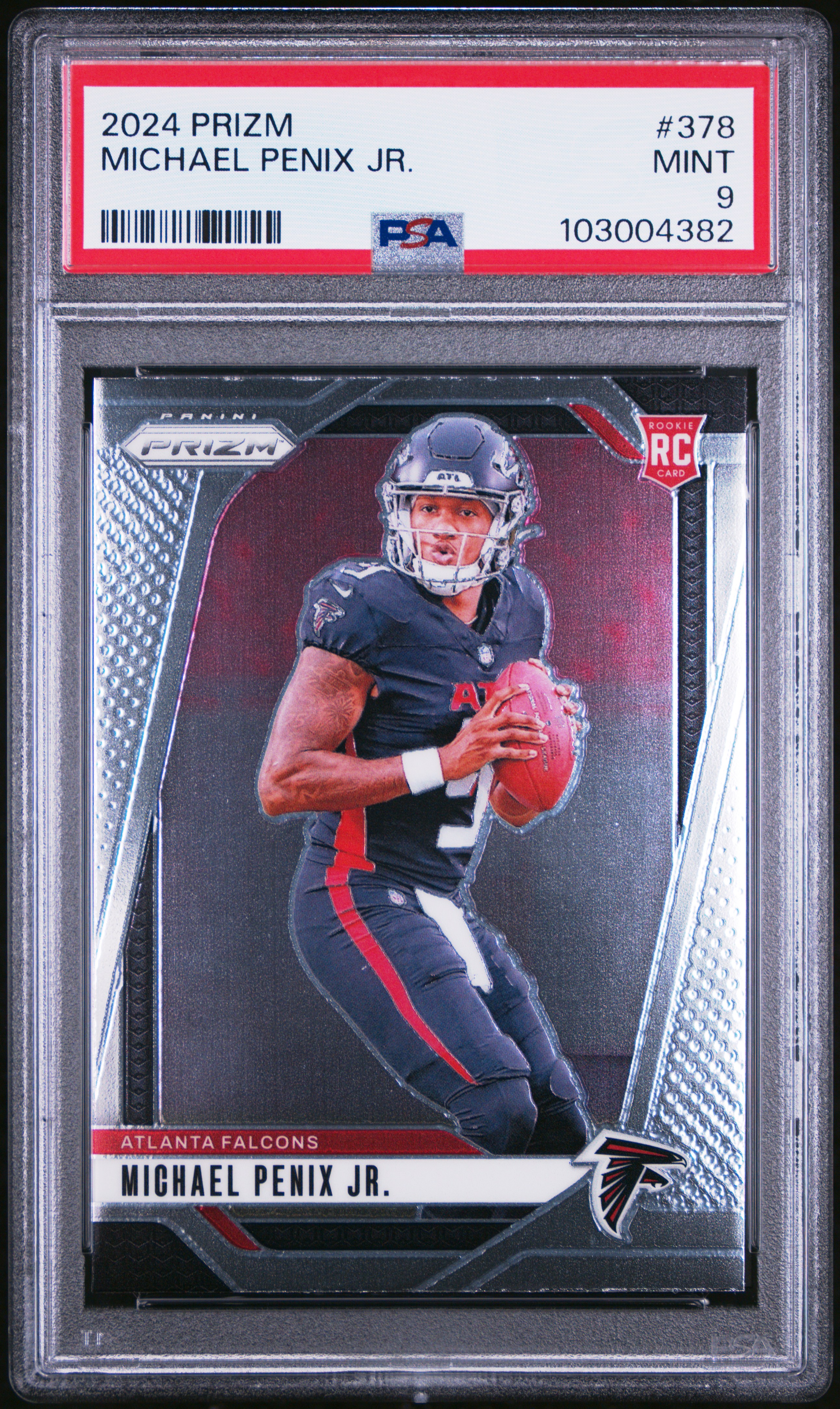 2024 Panini Prizm Michael Penix Jr. #378 Mint 9 front