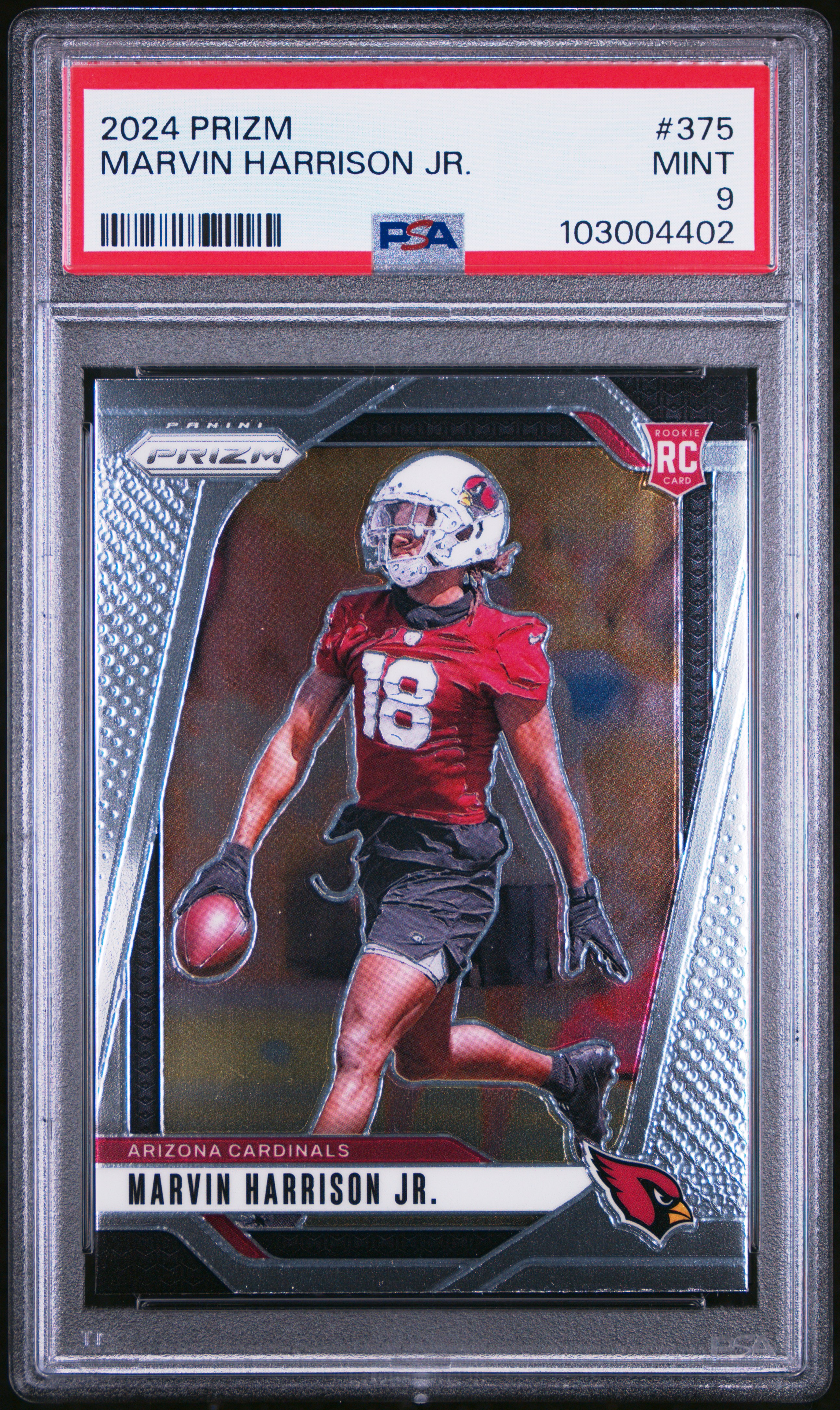 2024 Panini Prizm Marvin Harrison Jr. #375 Mint 9 front