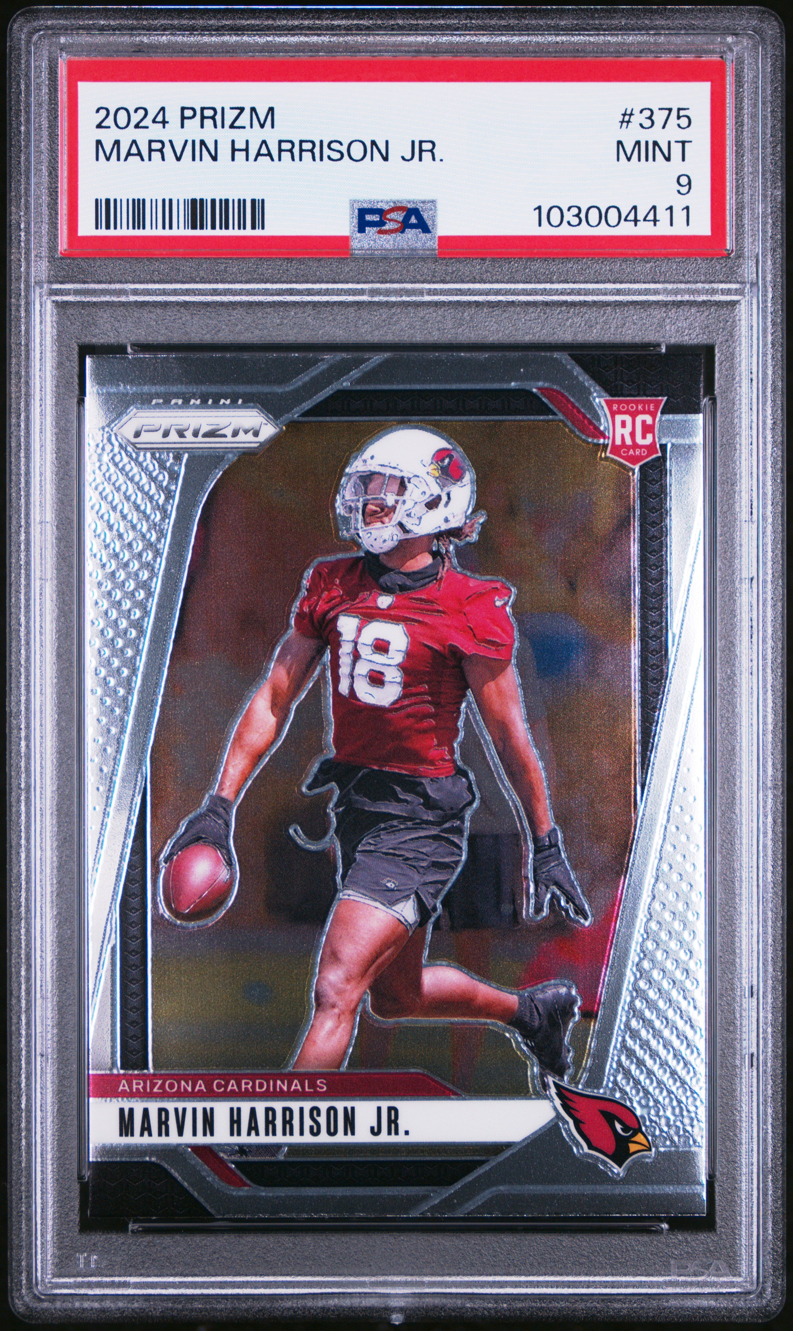 2024 Panini Prizm Marvin Harrison Jr. #375 Mint 9 front