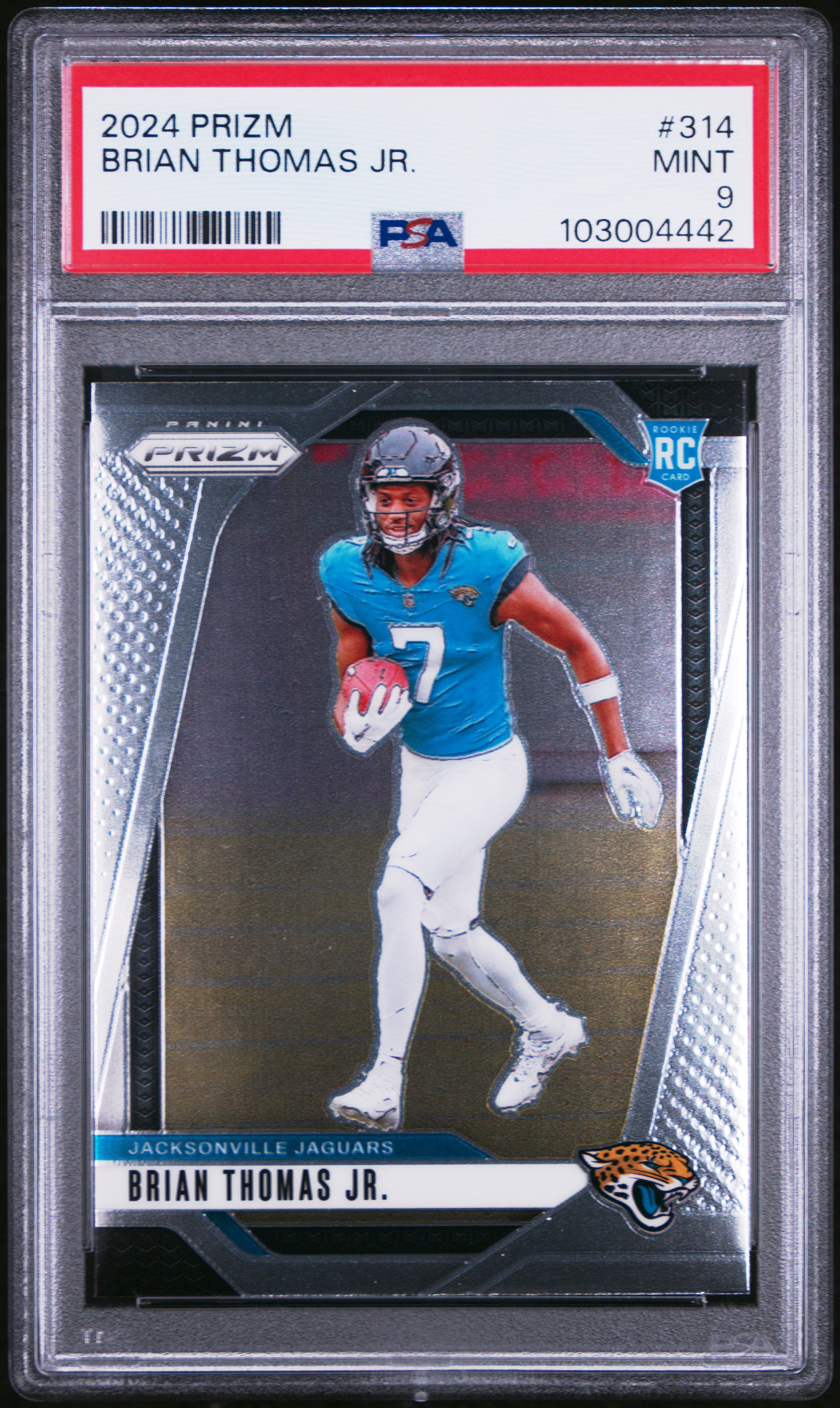 2024 Panini Prizm Brian Thomas Jr. #314 Mint 9 front