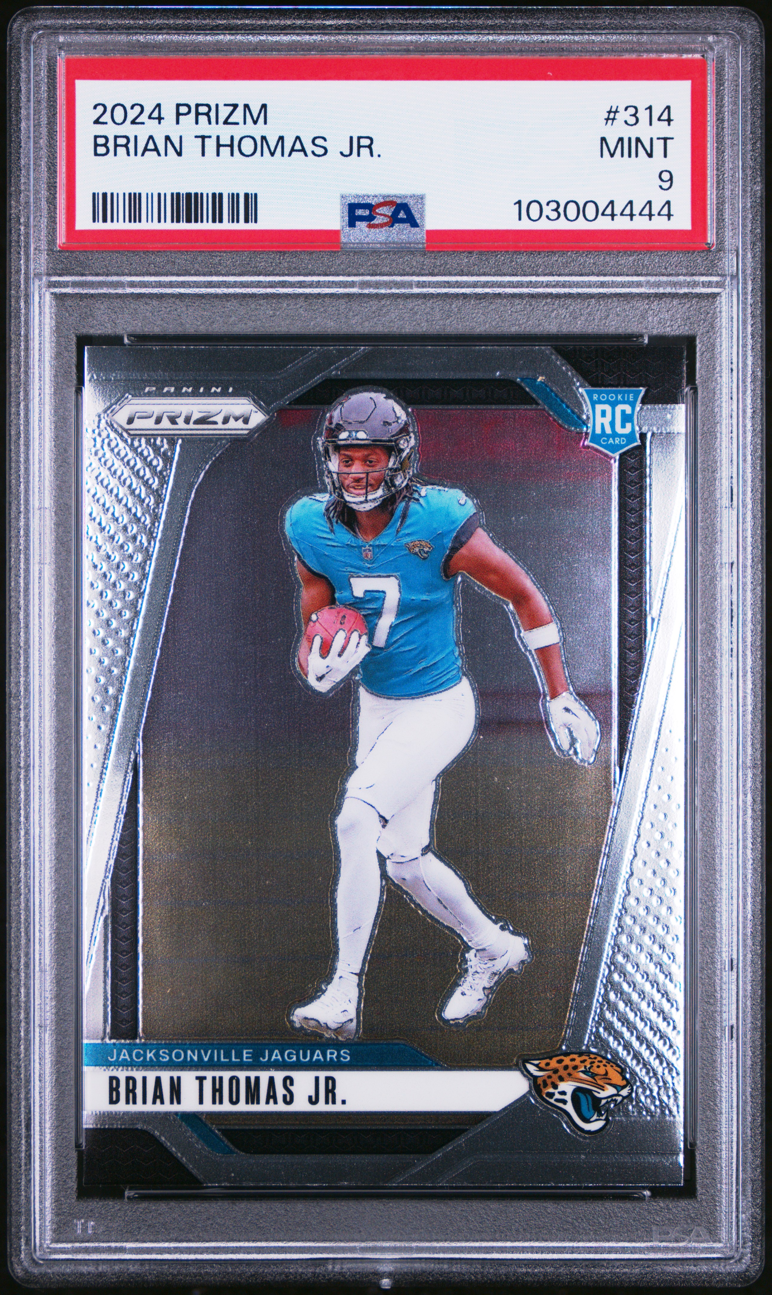 2024 Panini Prizm Brian Thomas Jr. #314 Mint 9 front