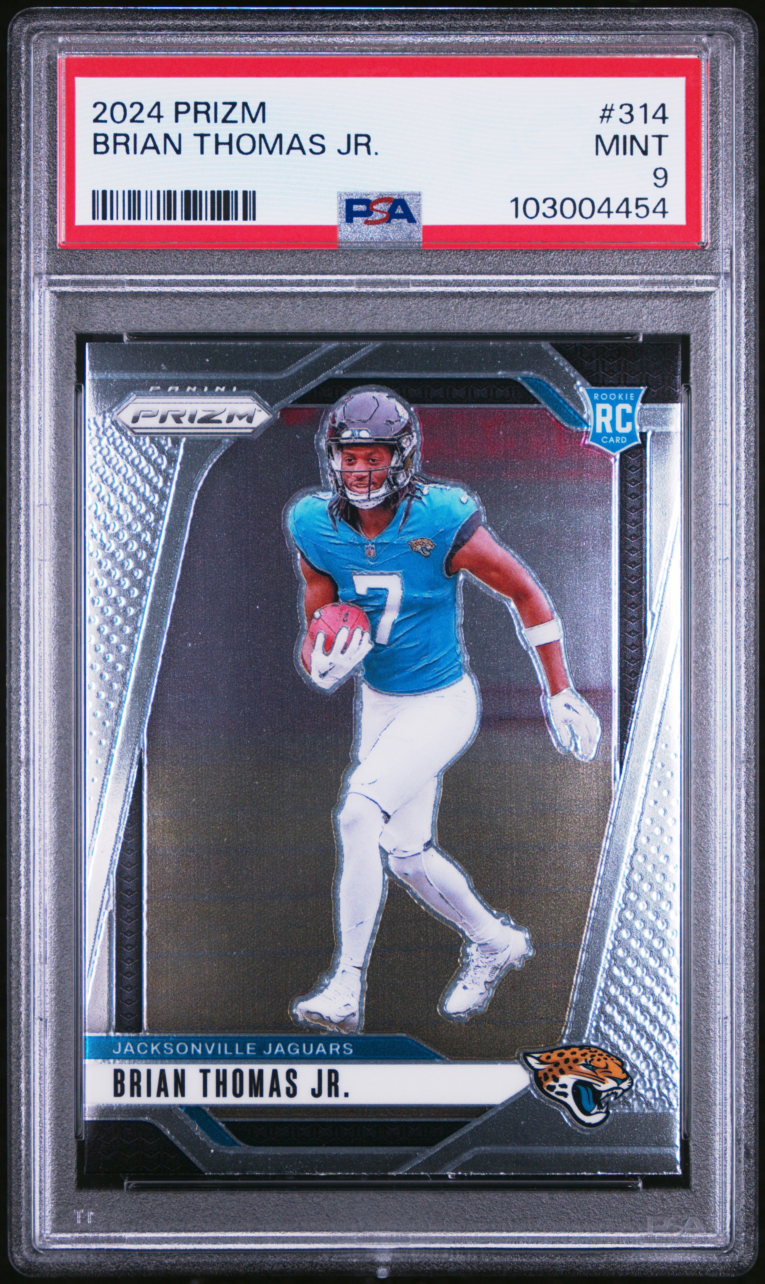 2024 Panini Prizm Brian Thomas Jr. #314 Mint 9 front