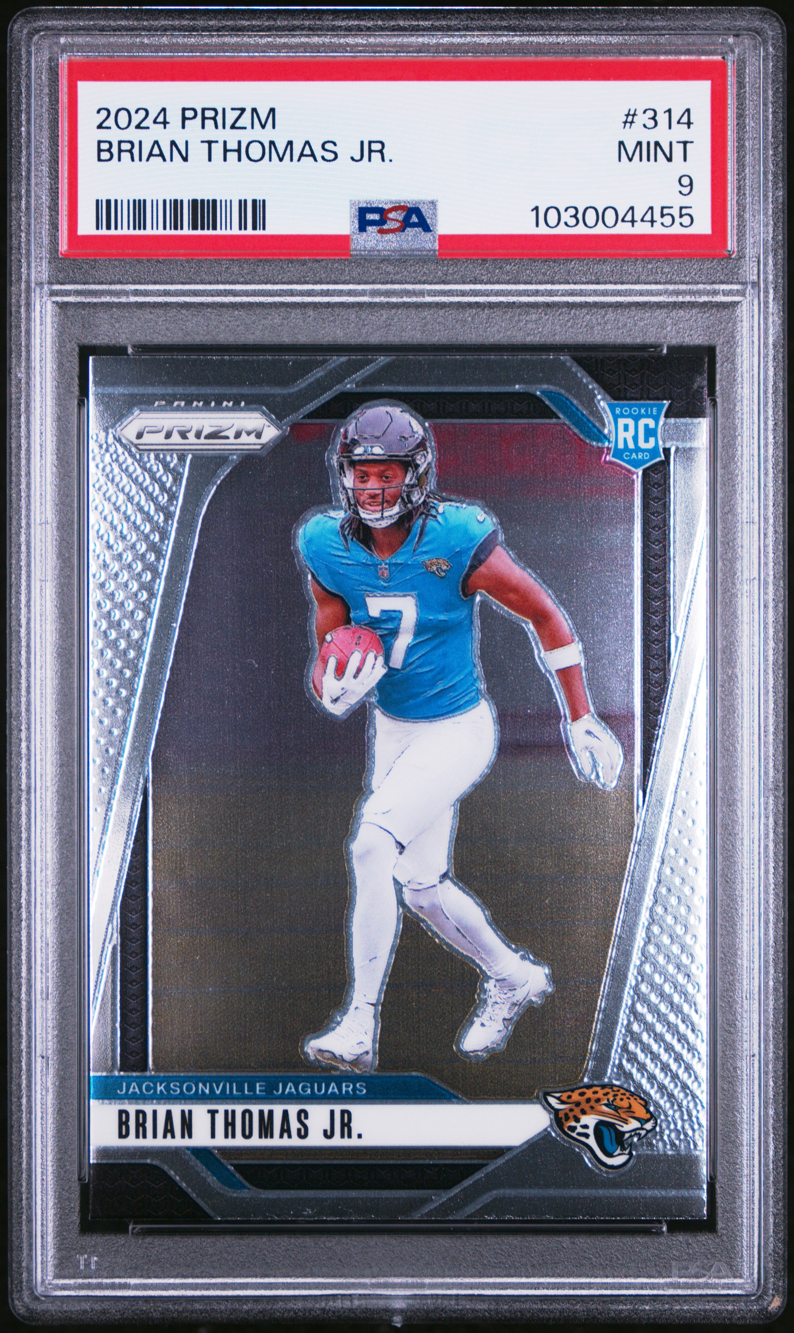 2024 Panini Prizm Brian Thomas Jr. #314 Mint 9 front
