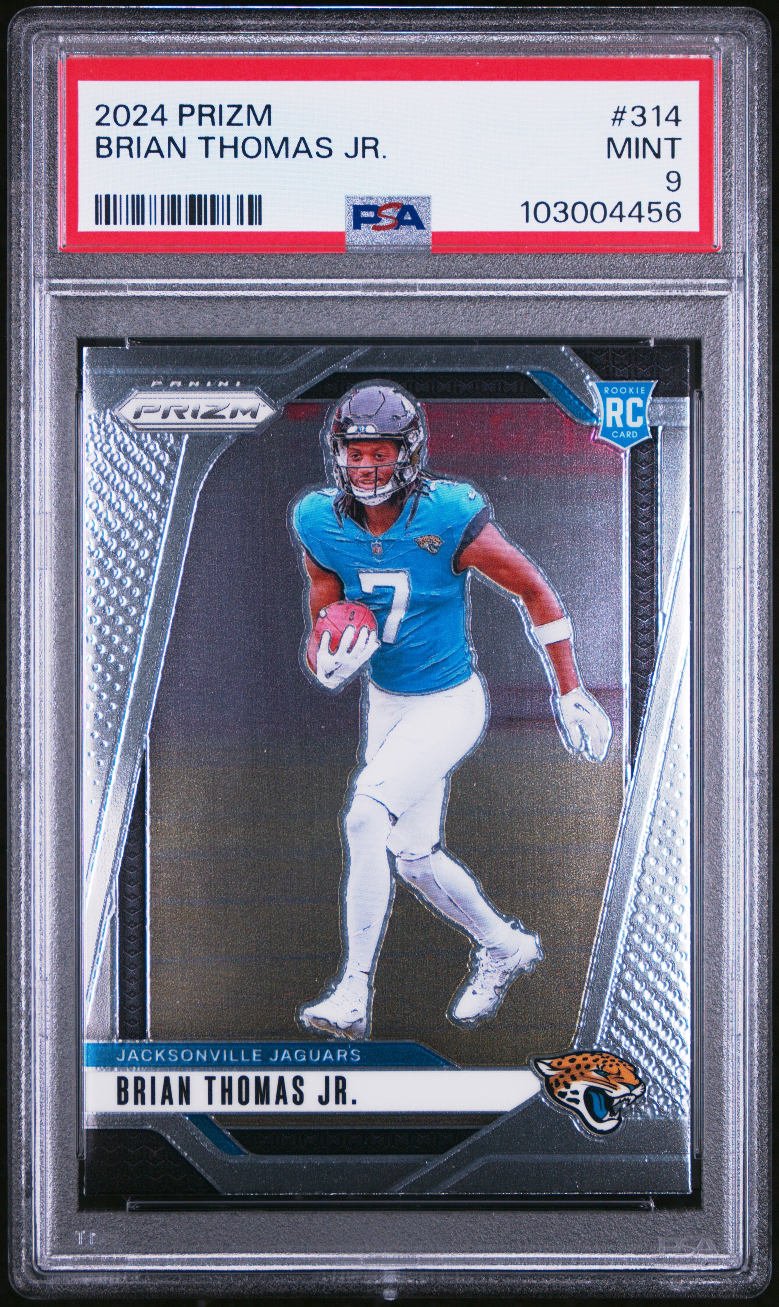 2024 Panini Prizm Brian Thomas Jr. #314 Mint 9 front