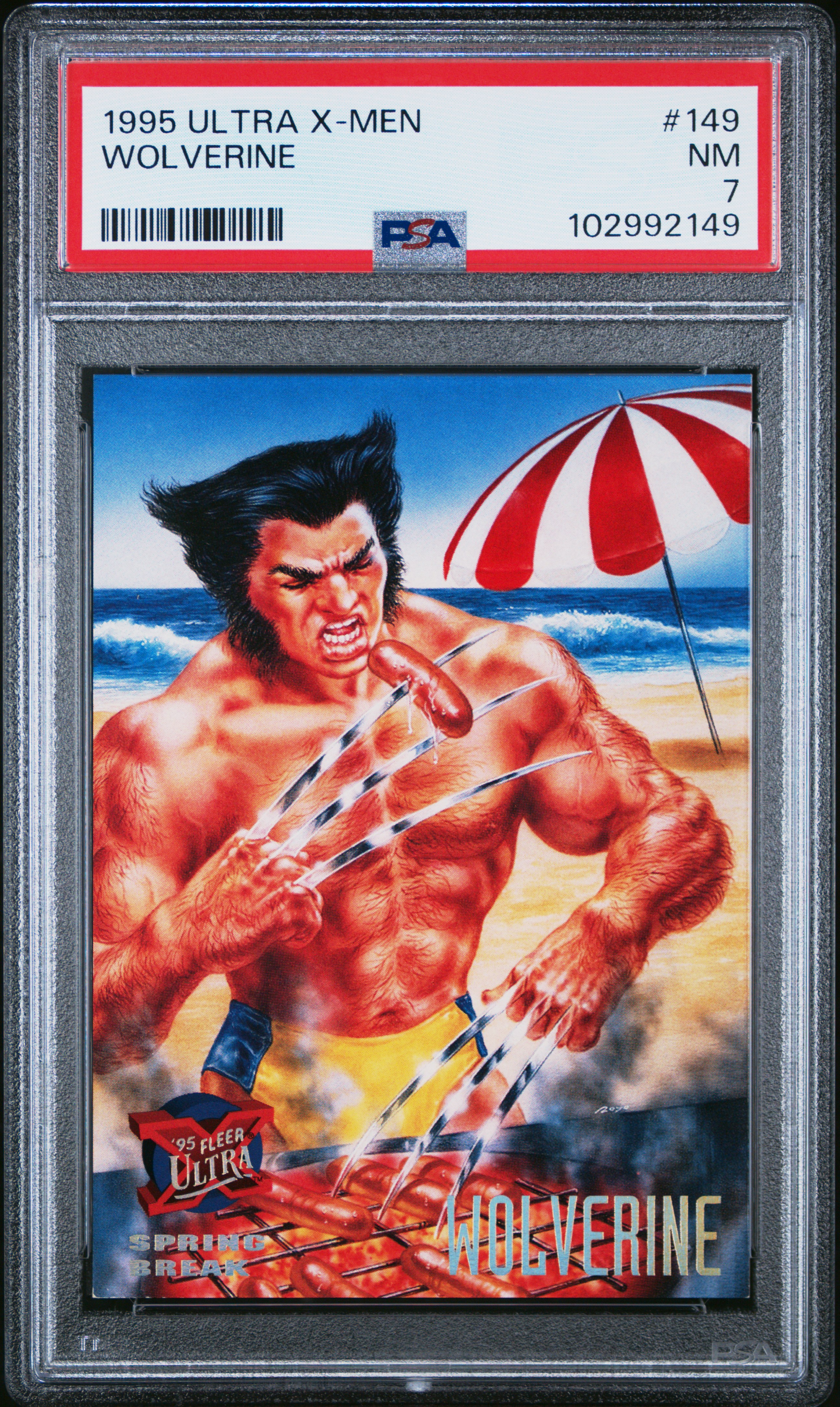 1995 Ultra X-Men Wolverine #149 Nm 7 front