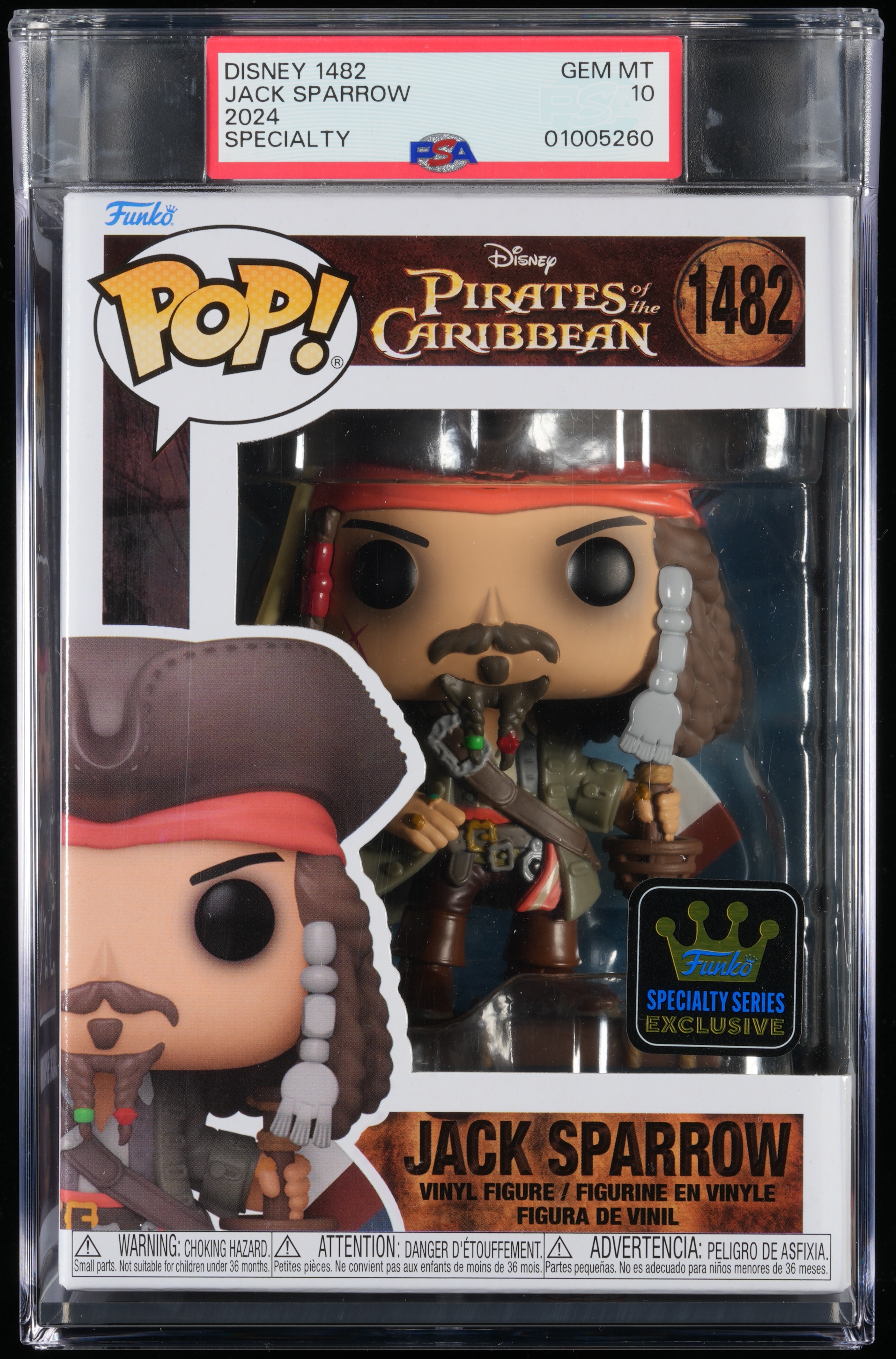 Disney 1482 Jack Sparrow 2024 Specialty Series