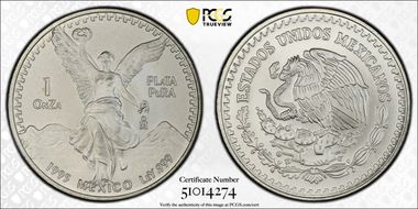 1995-Mo Onza Libertad Ag MS69
