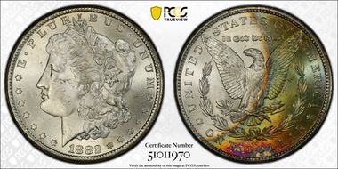 1882-CC $1 MS63