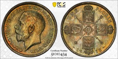 1911 Florin S-4012 MS65