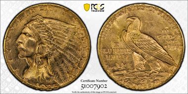 1925-D $2.50 MS64+