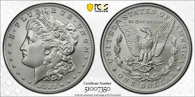 2023 $1 Morgan Dollar MS68