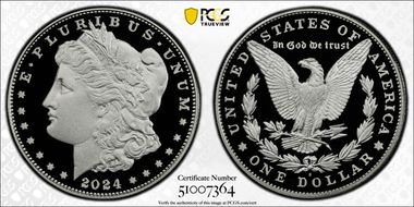 2024-S $1 Morgan Dollar PR70DCAM