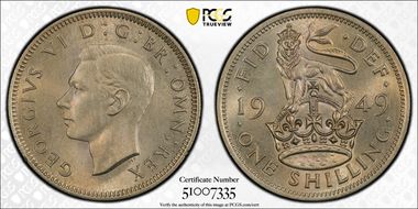 1949 Shil S-4108 English Rev MS64