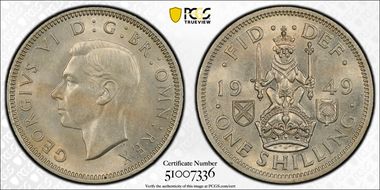 1949 Shil S-4109 Scottish Rev MS65