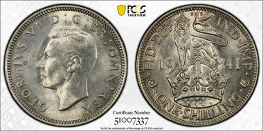 1941 Shil S-4082 English Rev MS63