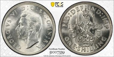 1939 Shil S-4083 Scottish Rev MS64