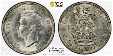 1938 Shil S-4082 English Rev MS63