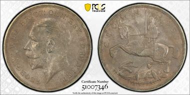 1935 Crown S-4048 .500 Silver MS64